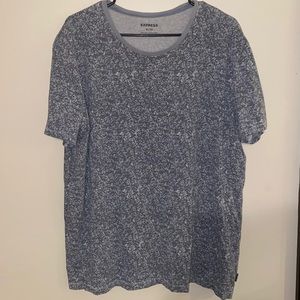 Grey mesh Express dress T-shirt